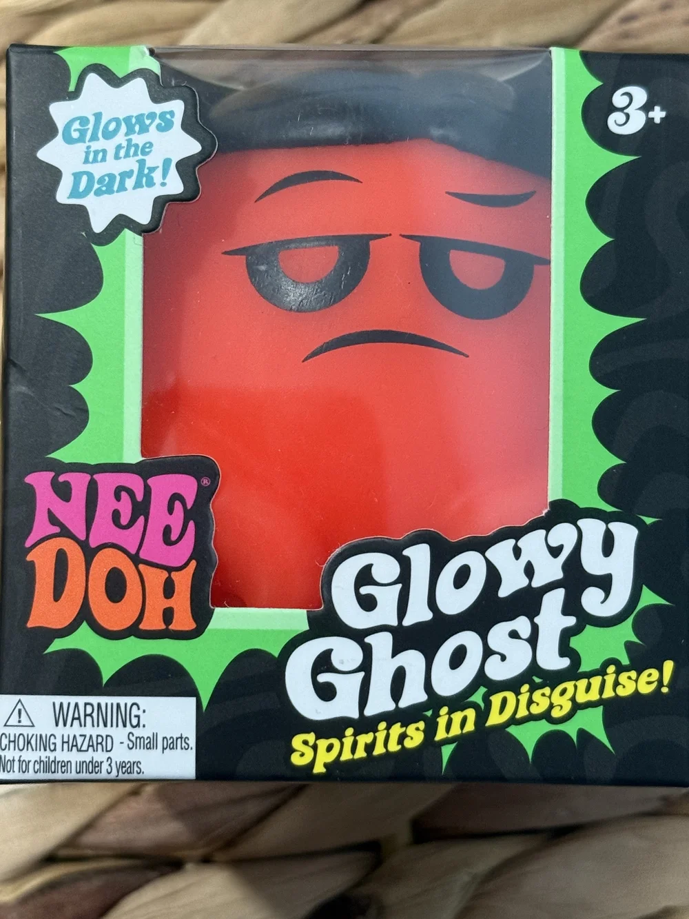 Needoh Glowy Ghosts Set(All 4) & pack Of Teenie Jack Glow Lanterns-Authentic